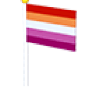 Lesbian Flag - Uncommon from Pride Event 2022
